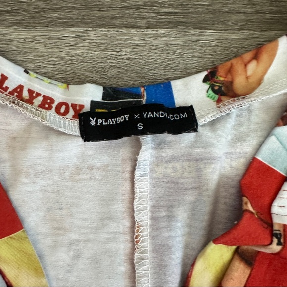 Playboy x Yandy sexy sleepwear long sleeve romper - Picture 6 of 7